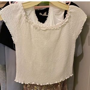 Brandy off the shoulder top